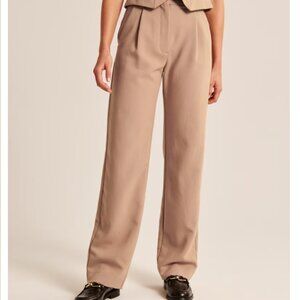 Abercrombie and Fitch Tailored Straight Pants Trousers